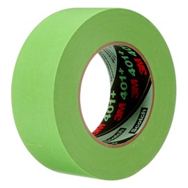 3M 401+ High Performance Masking Tape, 2 Inches x 60 Yards, Green