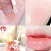 Leogony 2PCS Hydrating Jelly Cute Lip Glow Oil, Plumping Honey