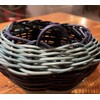 Appalachian Basketry, Natural & Rust Color Basket Making Kit (Teal/Navy