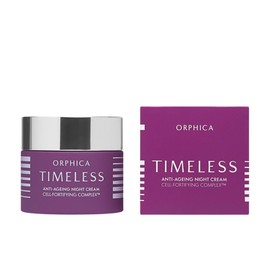 Orphica Timeless – Anti-Aging-Nachtcreme – 50 ml - Gesichtscreme Damen, Faltenreduzierung, Intensive Feuchtigkeitsversorgung, Regeneration und Straffung der Haut, Wirksame Anti Aging Creme