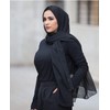 XuoAz Women Lightweight-Chiffon-Scarf Spring-Summer-Scarves-Shawl-Wraps Long Neck Scarf for Evening Party