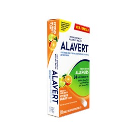 Alavert 24 Hour Orally Disintegrating Tablets Citrus Burst 20 Tablets