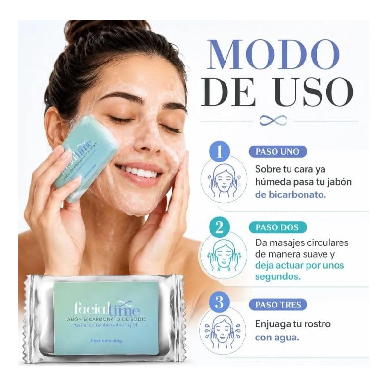 Kit de 3 Piezas Para El Cuidado Facial Crema Dia