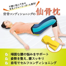 Spine Conditioning Association Sacral Pillow | Stretching, Training Goods, Equipment, Cushion, Lumbar, Neck, Shoulder, Posture, Back