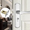 LEPEVNEY Flat Tubular Mortice Letch 35mm Stainless Steel Internal Door