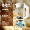 Nut Milk Maker Machine,8 in 1 New Upgrade Soy Milk