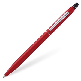 CROSS Click Crimson Red Ballpoint Pen incl. Premium Gift Box – Refillable Medium Ballpen