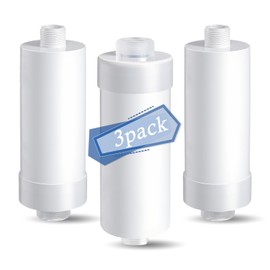 Bidet Water Filter, 3PCS Toilet Filters for Bidet Attachment Block Chlorine, Calcium and Sediments from Bidets