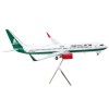 DCD Boeing 737-800 Commercial Aircraft "Mexicana" (XA-ASM) White Green Stripes