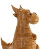 Hand Carved Wooden Dragon Incense Cones with 12 Nag Champa