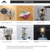 Campingmoon Camping Gas Lantern Portable Gas Lamp Piezo Ignition with