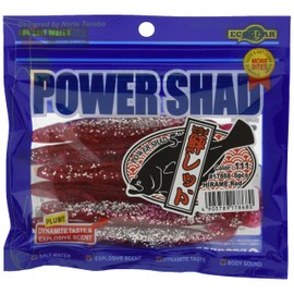 Ecogear Power Shad, 5 Inch (6 Pack) 111 Red