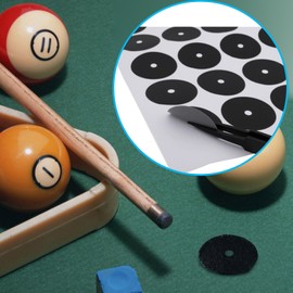 Briny River 108pcs (3 Sheets) 35mm Billiard Spot Position Stickers Billiard Accessories for Any Type of Pool Tables