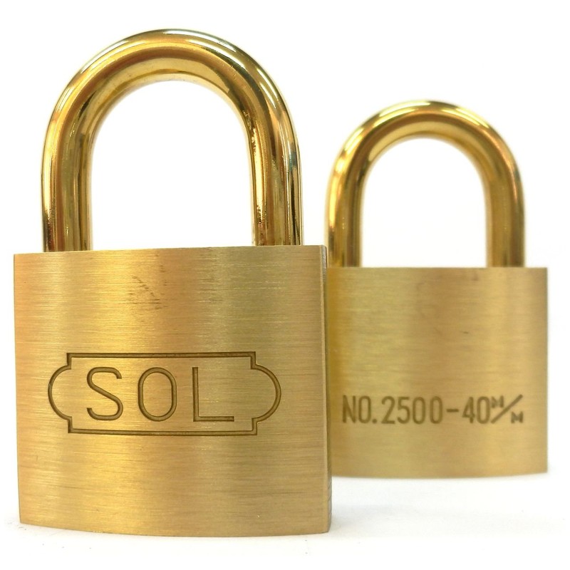 SOL – Hard Cylinder Lock Same Key 2 Pcs NO.