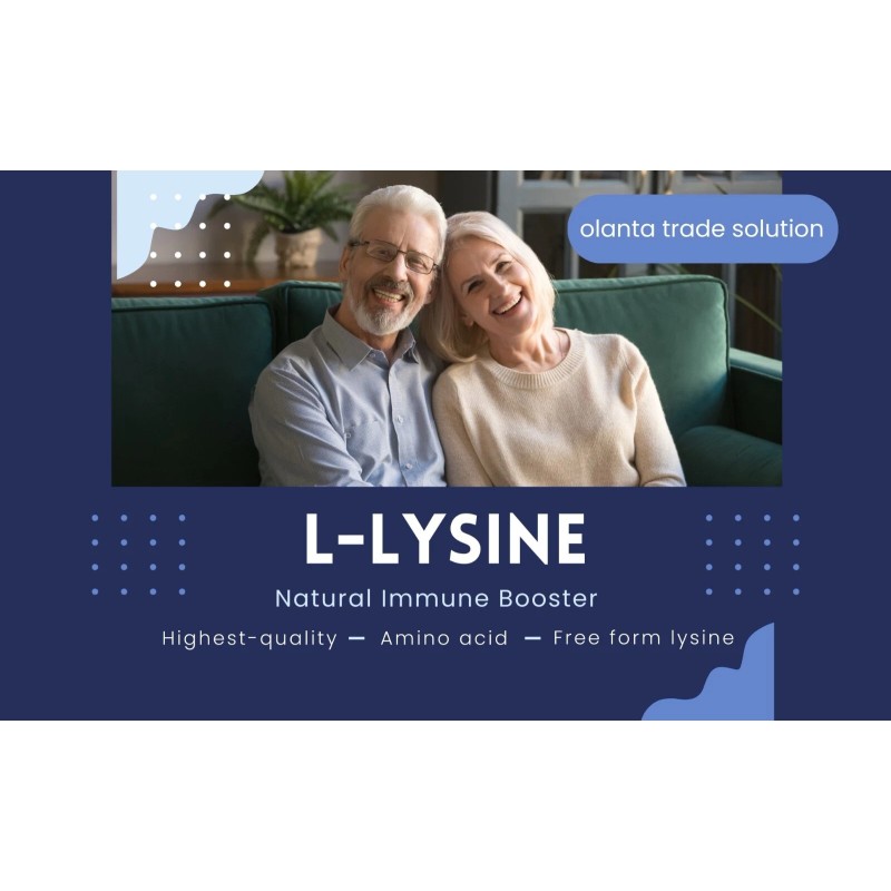 OLANTA TRADE SOLUTION L-Lysine 500mg Capsules – Pure Free Form