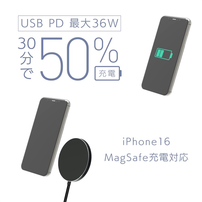 Kashimura DC-074 Car USB Charger, PD36W Compatible, USB-C x 1,