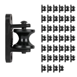 40pcs Wood Post Roller Insulators, Corner Insulators