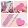 VICASKY 10 Sets Nail Buffering Tools Portable Nail Art Sponge