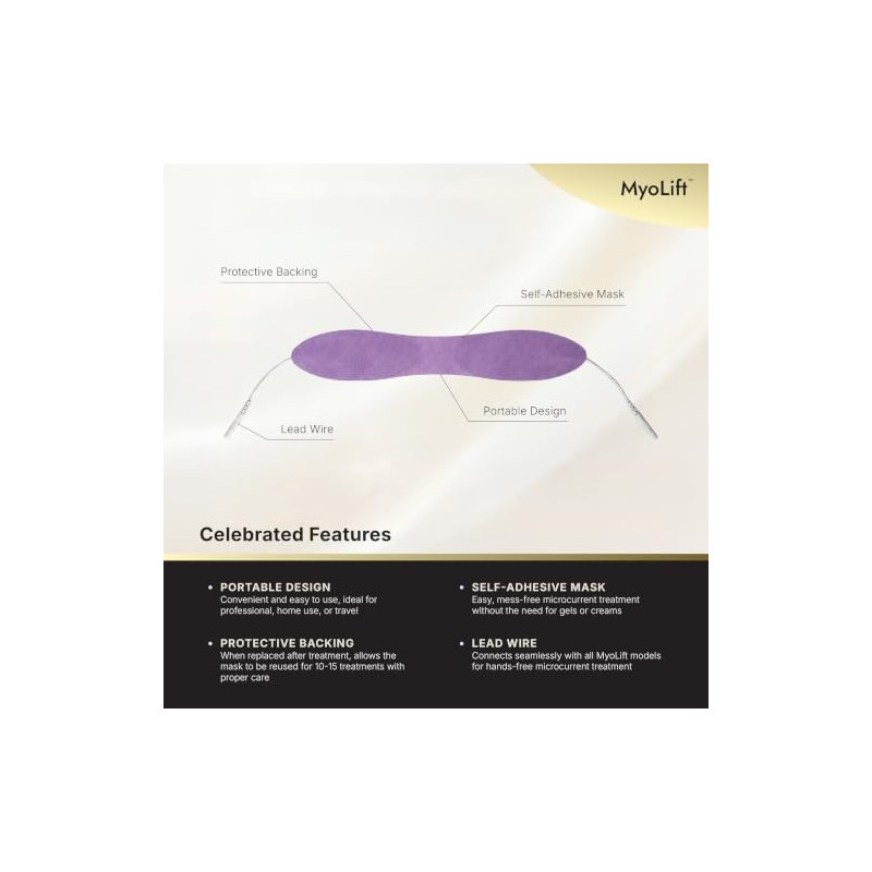 myolift™ Jowl Mask: Microcurrent Technology for Perfect Jawline| Reduces Aging