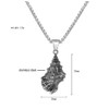 PikaLF Ocean Conch Necklace for Men, Hip Hop Shell Necklace,