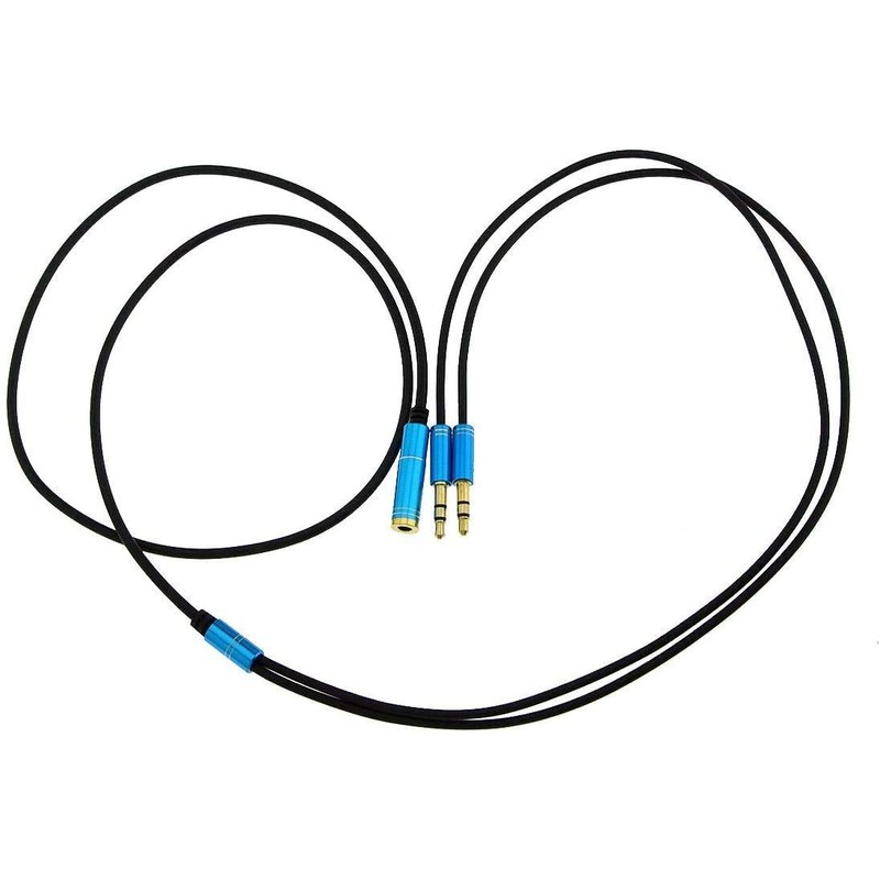 Stereo Mini Integrated Cable Audio Distribution Cable 3.3 ft (100