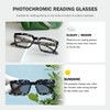 Eyekepper Transition Photochromic Reading Glasses Women Tortoise +2.25