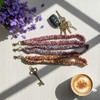 GIYAWA 3 Pcs Scrunchie Lanyards for ID Badges and Keys,