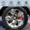 20Pcs Car Wheel Lug Nut Covers,17mm Tire Bolt Caps with