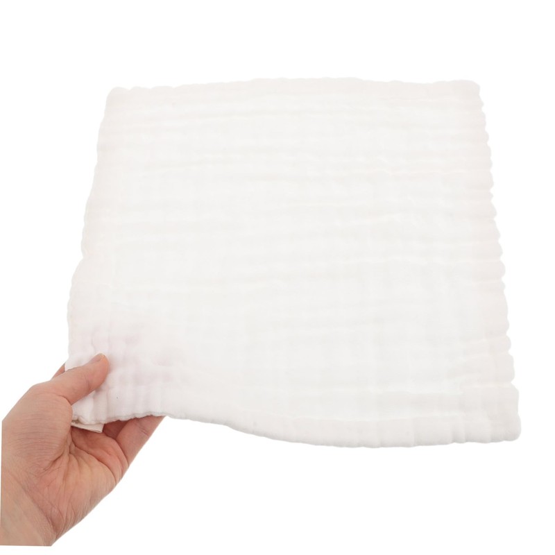 Generic 10pcs Washcloths Soft Cotton Gauze Face Towels for Newborns
