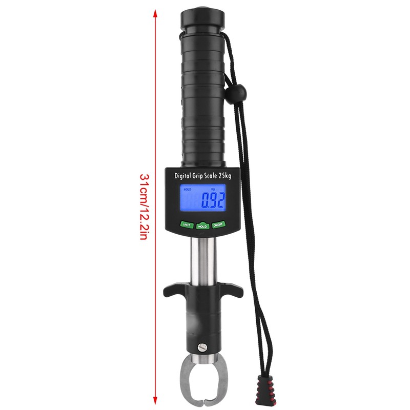 3 in 1 Digital Fish Grip Scale 25kg/55lb Fish Lip