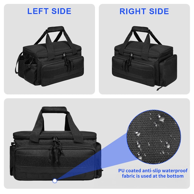 Tool Bag for Men, Tool Box Organiser with Anti-friction and