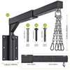 BeneLabel Wall Mount Heavy Bag Hanger with Chain 360 Swivel
