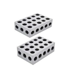 findmall 1 Pair Accuracy 2-4-6 Blocks 23 Holes Matched .0002" Machinist 246 Block
