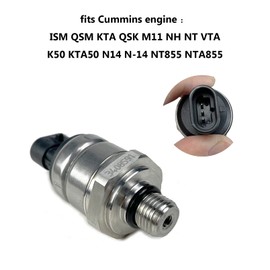 Nanshaolin 3408591 Oil Pressure Sensor fits Cummins Engine ISM QSM KTA QSK M11 NH NT VTA K50 KTA50 N14 N-14 NT855 NTA855