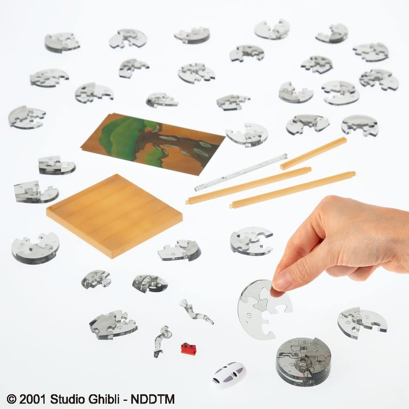 Spirited Away Kaonashi 50282 4 Piece Crystal Puzzle