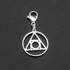 Sello hermético de la luz, símbolo de alquimia, joyería de