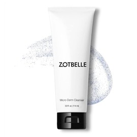 ZOTBELLE MICRO-DERM CLEANSER Gently Cleanses and Exfoliates to Remove Excess Oil and Unclog Pores.