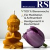 RS Buddha Candles - Set of 7 100% Beeswax -