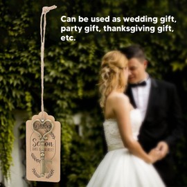 50 Sets Bottle Opener Keys, Love Heart Vintage Skeleton Key Shape Bottle Opener with Tags for Wedding Favours, Wedding Gifts, Souvenirs Decorations