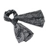 Brando Black Square Chain Design Fashion Luxuriant Scarf(Small)