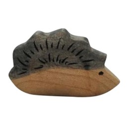 HolzWald - 3341 - Forest and Meadow, Hedgehog, Small, Wood, Handmade, 5 cm x 2.9 cm x 2 cm