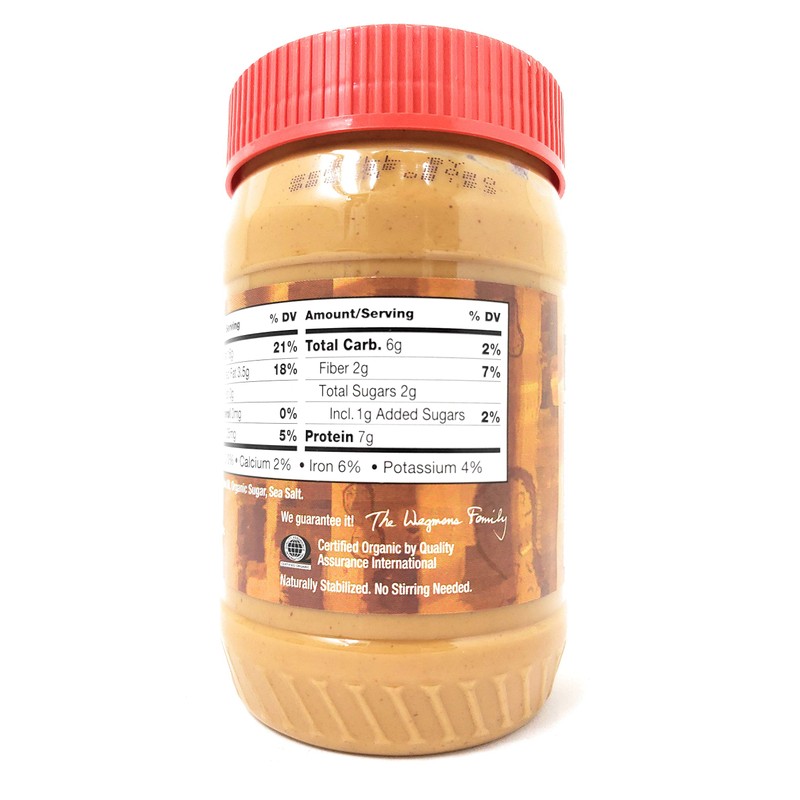 Wegmans Organic Creamy Peanut Butter Spread (2 Pack, Total of