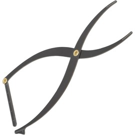 Regla de Plantilla para Cejas, Herramienta de Medición de Posición de 3 Puntos, Regla para Cejas con Microcuchillas, Simetría de Alta Precisión para Salón (BLACK)