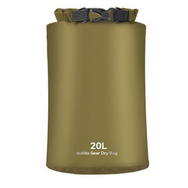 Ultralight Dry Bag Climbing Storage Bag for Camping Hiking Travel, 20L Green, Ultra lightweight