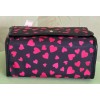 VICTORIA'S SECRET PACKABLE MAKEUP BAG:NWT HEARTS