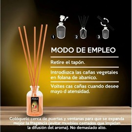 Aromatizante de Varitas Aura con aceites esenciales naturales aroma tropical sensation 30 ml