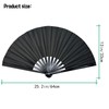 Boots on The Ground Fan,Large Holographic Folding Hand Fan, Clap