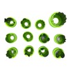 6PCS Sandwich Cutters 12PCS Cookie Vegetable Fruit Cutter Shapes Set