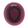 Belfry Crushable Porkpie med, Burgundy