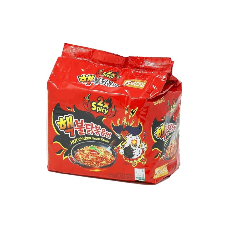 Korea Instant Noodles (CASE SET, DOUBLE SPICY BULDAK)
